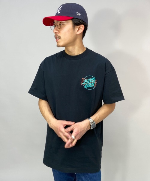 SANTA CRUZ(サンタクルーズ)の「【ムラサキスポーツ別注】SANTACRUZ/サンタクルーズ ルーズシルエット バックプリントTシャツ 502221409(Tシャツ/カットソー・メンズ・ホワイト/グリーン/ブラック・M/XL/L/XXL)」の16枚目の写真