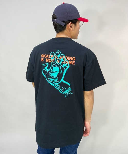 SANTA CRUZ(サンタクルーズ)の「【ムラサキスポーツ別注】SANTACRUZ/サンタクルーズ ルーズシルエット バックプリントTシャツ 502221409(Tシャツ/カットソー・メンズ・ホワイト/グリーン/ブラック・M/XL/L/XXL)」の18枚目の写真