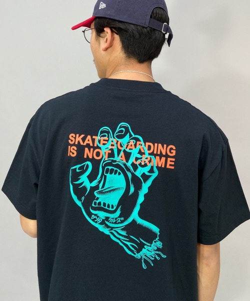 SANTA CRUZ(サンタクルーズ)の「【ムラサキスポーツ別注】SANTACRUZ/サンタクルーズ ルーズシルエット バックプリントTシャツ 502221409(Tシャツ/カットソー・メンズ・ホワイト/グリーン/ブラック・M/XL/L/XXL)」の19枚目の写真