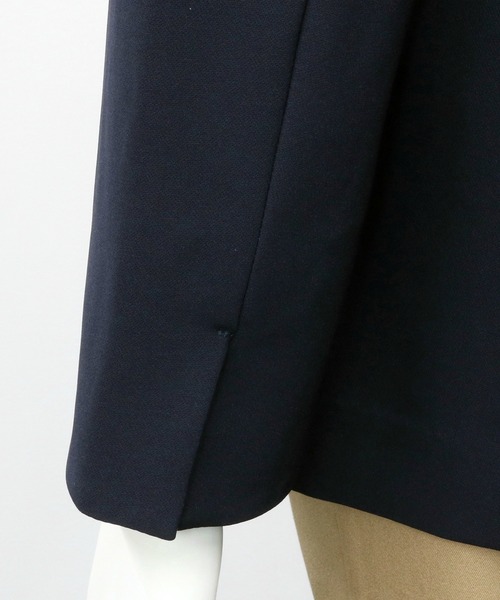 TOKYO SHIRTS（トウキョウシャツ）の「ベーシック ダブルボタン テーラードジャケット（テーラードジャケット・レディース・ブラック/ネイビー・M/L）」の13枚目の写真