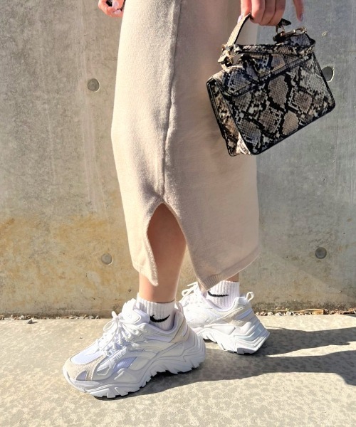 FILA(フィラ)の「イントレーション ライト / INTERATION LIGHT / 厚底スニーカー(スニーカー・レディース・ホワイト・23.0cm/24.0cm/25.0cm/26.0cm/27.0cm/28.0cm)」の11枚目の写真