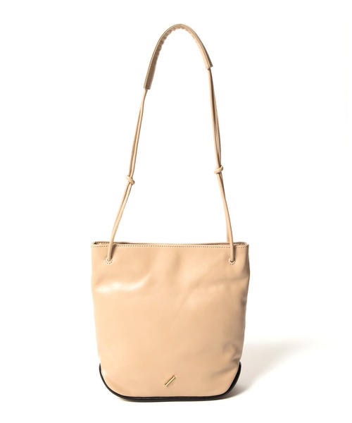 R/b nestle to BEAURE（アールビー）の「Rb ２tone Round OneShoulder（ショルダーバッグ・レディース・ブラウン/ブラック/ベージュ/アイボリー・FREE）」の21枚目の写真