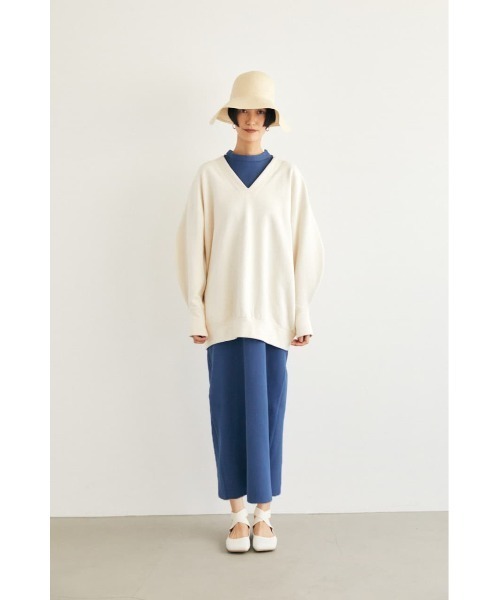 M_（エムアンダーバー）の「【M_】KNIT ドレス（ワンピース・レディース・ライトイエロー/ブルー/ライトベージュ・FREE）」の7枚目の写真