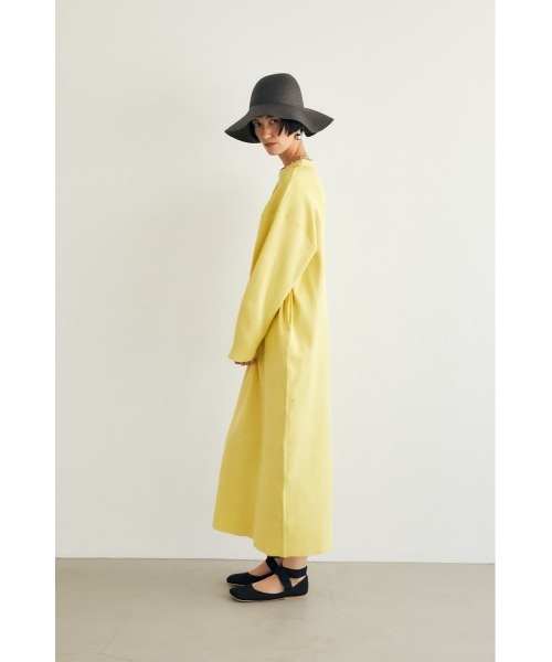 M_（エムアンダーバー）の「【M_】KNIT ドレス（ワンピース・レディース・ライトイエロー/ブルー/ライトベージュ・FREE）」の17枚目の写真