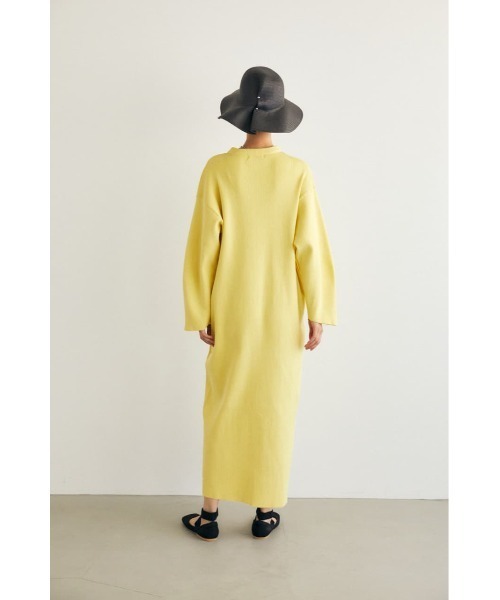 M_（エムアンダーバー）の「【M_】KNIT ドレス（ワンピース・レディース・ライトイエロー/ブルー/ライトベージュ・FREE）」の18枚目の写真