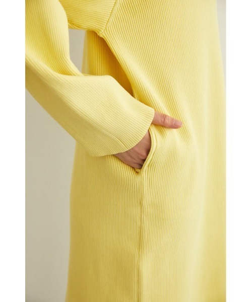 M_（エムアンダーバー）の「【M_】KNIT ドレス（ワンピース・レディース・ライトイエロー/ブルー/ライトベージュ・FREE）」の21枚目の写真