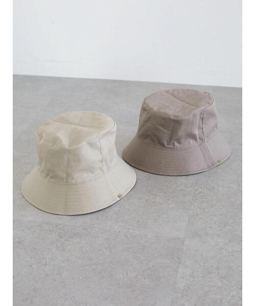 Green　Parks（グリーンパークス）の「・フラワーリバーシブルハット（ハット・レディース・ベージュ/ネイビー・FREE）」の16枚目の写真