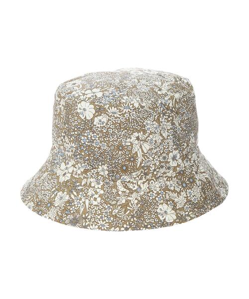 Green　Parks（グリーンパークス）の「・フラワーリバーシブルハット（ハット・レディース・ベージュ/ネイビー・FREE）」の14枚目の写真