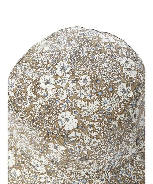 Green　Parks（グリーンパークス）の「・フラワーリバーシブルハット（ハット・レディース・ベージュ/ネイビー・FREE）」の11枚目の写真