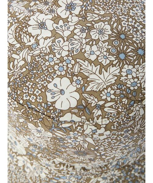 Green　Parks（グリーンパークス）の「・フラワーリバーシブルハット（ハット・レディース・ベージュ/ネイビー・FREE）」の3枚目の写真