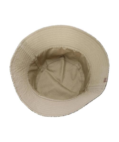 Green　Parks（グリーンパークス）の「・フラワーリバーシブルハット（ハット・レディース・ベージュ/ネイビー・FREE）」の6枚目の写真