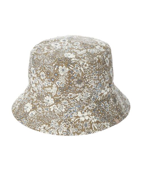 Green　Parks（グリーンパークス）の「・フラワーリバーシブルハット（ハット・レディース・ベージュ/ネイビー・FREE）」の12枚目の写真