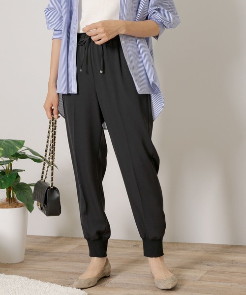 URBAN RESEARCH Sonny Label（アーバンリサーチサニーレーベル）の「ジョガーパンツ（その他パンツ・レディース・ブラック/ベージュ系その他・FREE）」の11枚目の写真