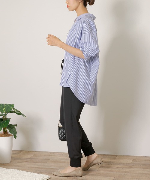 URBAN RESEARCH Sonny Label（アーバンリサーチサニーレーベル）の「ジョガーパンツ（その他パンツ・レディース・ブラック/ベージュ系その他・FREE）」の5枚目の写真