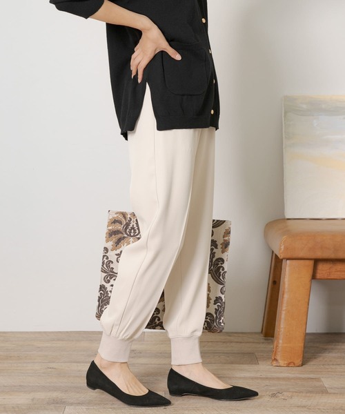 URBAN RESEARCH Sonny Label（アーバンリサーチサニーレーベル）の「ジョガーパンツ（その他パンツ・レディース・ブラック/ベージュ系その他・FREE）」の14枚目の写真