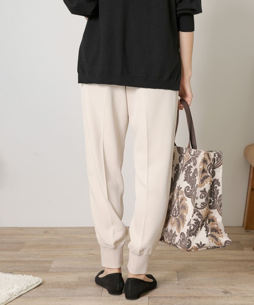 URBAN RESEARCH Sonny Label（アーバンリサーチサニーレーベル）の「ジョガーパンツ（その他パンツ・レディース・ブラック/ベージュ系その他・FREE）」の15枚目の写真