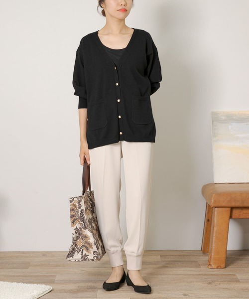 URBAN RESEARCH Sonny Label（アーバンリサーチサニーレーベル）の「ジョガーパンツ（その他パンツ・レディース・ブラック/ベージュ系その他・FREE）」の16枚目の写真