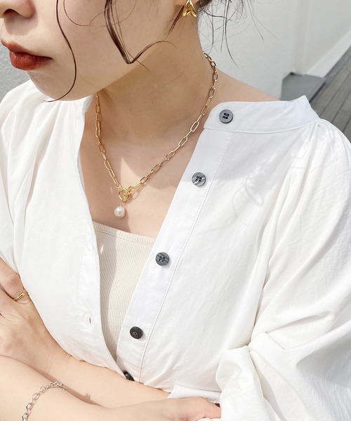 natural couture(ナチュラルクチュール)の「チェーンゴールドネックレス(ネックレス・レディース・その他1/その他2・FREE)」の9枚目の写真