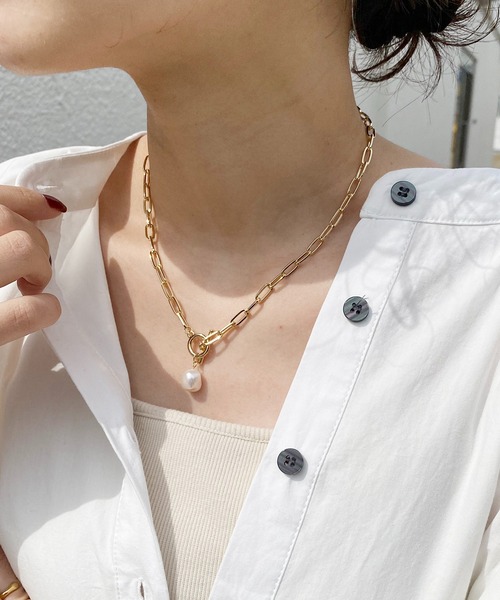 natural couture(ナチュラルクチュール)の「チェーンゴールドネックレス(ネックレス・レディース・その他1/その他2・FREE)」の10枚目の写真