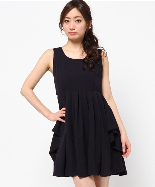 LIMITLESS LUXURY(リミットレスラグジュアリー)の「★店頭人気商品★バックリボンドレス。(ワンピース・レディース・グリーン/ネイビー/ピンク・38/36)」の15枚目の写真