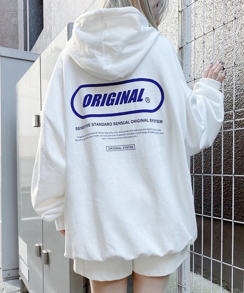 Figments（フィグメンツ）の「ORIGINALパーカー（パーカー・レディース・ホワイト/ブラック/パープル/ピンク・FREE）」の7枚目の写真