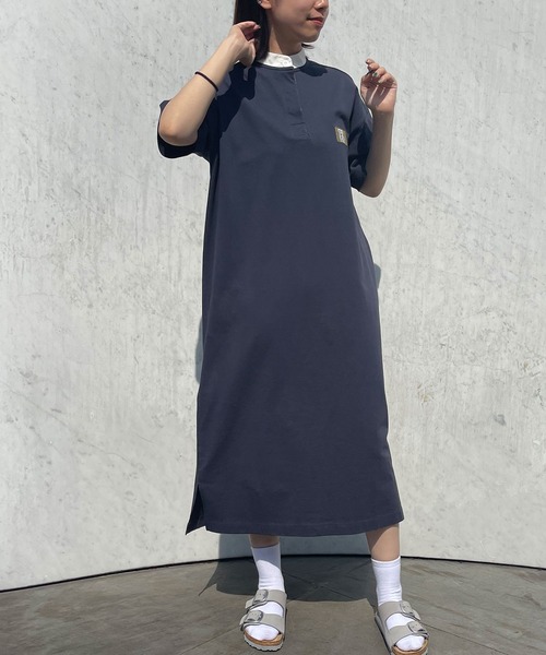 KANGOL EXTRA COMFORT(カンゴールエクストラコンフォート)の「【KANGOL EXTRA COMFORT(カンゴール エクストラ コンフォート)】ラガーシャツワンピース(シャツワンピース・レディース・ネイビー/ピンク/エメラルド/ライトベージュ・LL/M/L)」の14枚目の写真