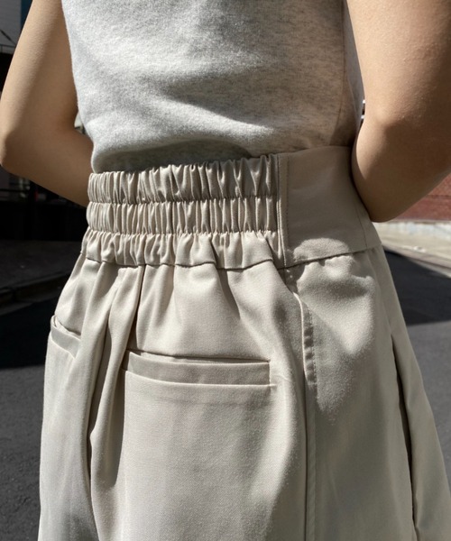 CIAOPANIC（チャオパニック）の「コーデの幅が広がる、キュロットショートパンツ（その他パンツ・レディース・ブラック/グレー/アイボリー・SMALL/MEDIUM）」の14枚目の写真