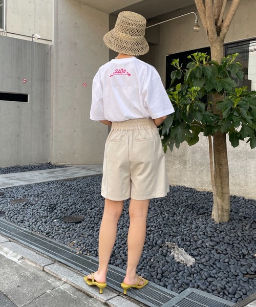 CIAOPANIC（チャオパニック）の「コーデの幅が広がる、キュロットショートパンツ（その他パンツ・レディース・ブラック/グレー/アイボリー・SMALL/MEDIUM）」の21枚目の写真