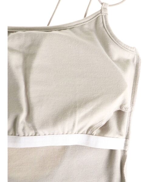 MERCURYDUO（マーキュリーデュオ）の「バックシャンカップ付インナカットソー（キャミソール・レディース・オフホワイト/ブラック/ベージュ・FREE）」の15枚目の写真