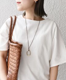 SHIPS | *オーバルリングコードネックレス◆(ネックレス)