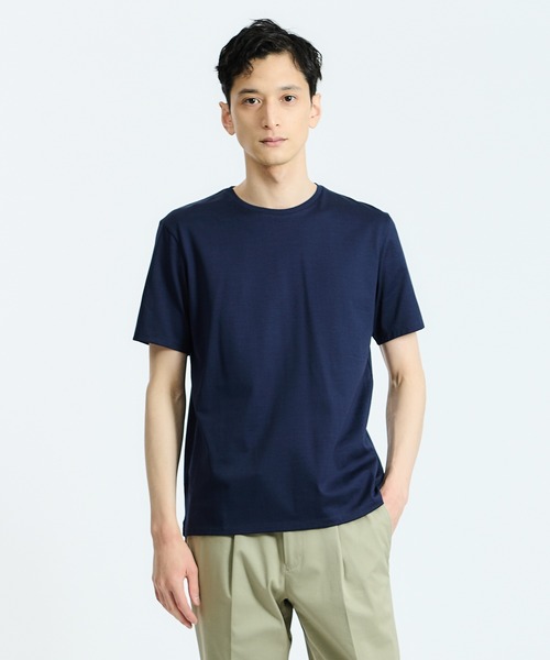 ESTNATION / クルーネックショートスリーブカットソー＜EVER KEEP＞