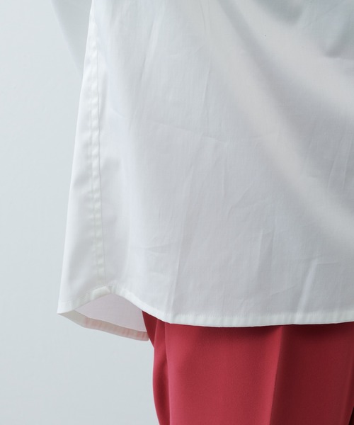 Lui's（ルイス）の「ボリュームスリーブシャツ（シャツ/ブラウス・メンズ・ホワイト/ブラック/グリーン/オリーブ/バイオレット/ブルー・FREE）」の11枚目の写真