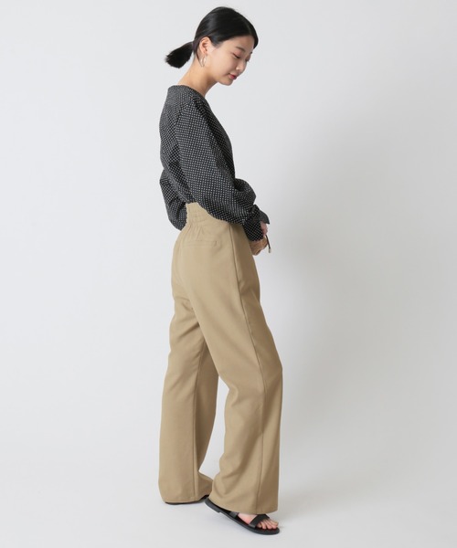 U by SPICK&SPAN（ユーバイスピックアンドスパン）の「ドットハートネックブラウス◆（シャツ/ブラウス・レディース・ホワイト/ブラック・FREE）」の11枚目の写真