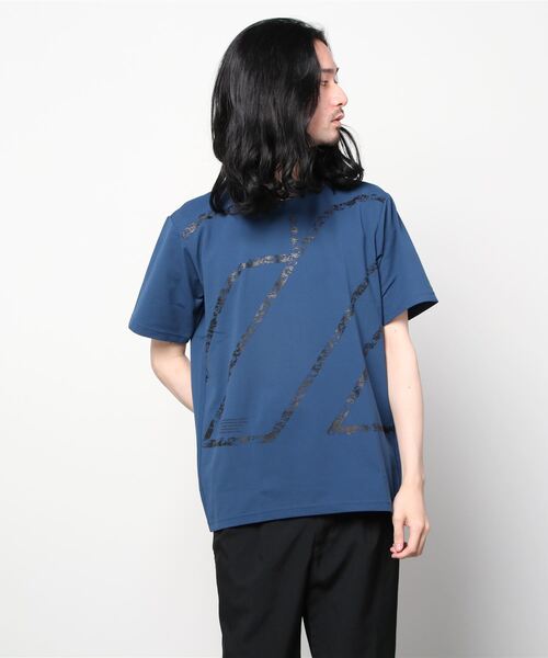 MIZUNO SPORTS STYLE（ミズノスポーツスタイル）の「グラフィックＴシャツ　［ユニセックス］（Tシャツ/カットソー・メンズ・ホワイト/ダークブルー/ブラック・M/XL/S/L）」の3枚目の写真
