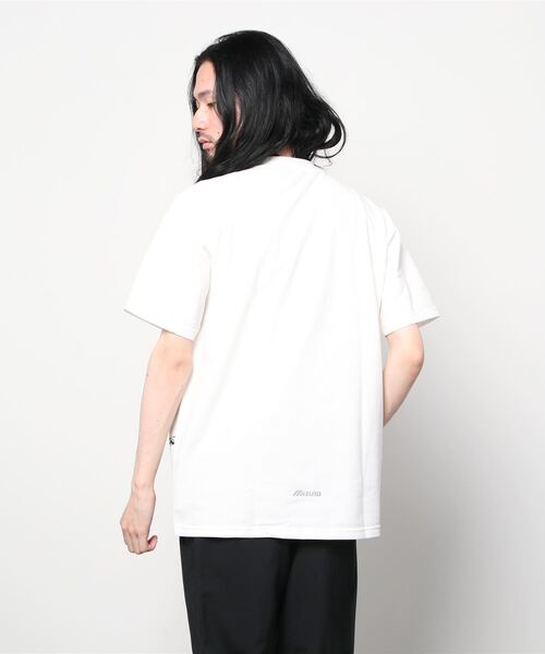 MIZUNO SPORTS STYLE（ミズノスポーツスタイル）の「グラフィックＴシャツ　［ユニセックス］（Tシャツ/カットソー・メンズ・ホワイト/ダークブルー/ブラック・M/XL/S/L）」の7枚目の写真