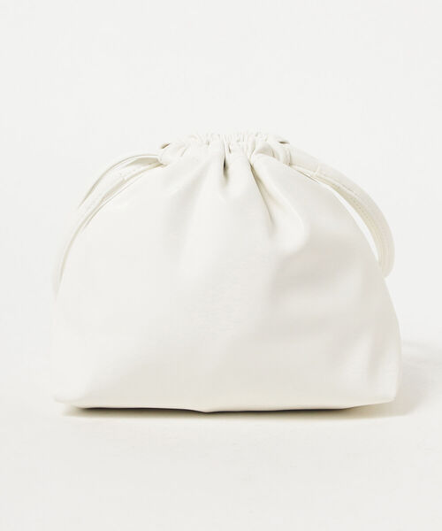 Ray BEAMS（レイビームス）の「Ray BEAMS / 2way 巾着 バッグ（ショルダーバッグ・レディース・ホワイト/ブラック/グリーン・ONE SIZE）」の21枚目の写真