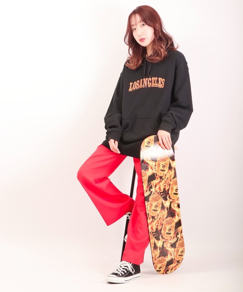 k.u.i(ケーユーアイ)の「MARENGO ビッグサイズカレッジLAカラープルパーカー(パーカー・メンズ・ブルー/ブラック/グリーン/ホワイト・M/L)」の15枚目の写真