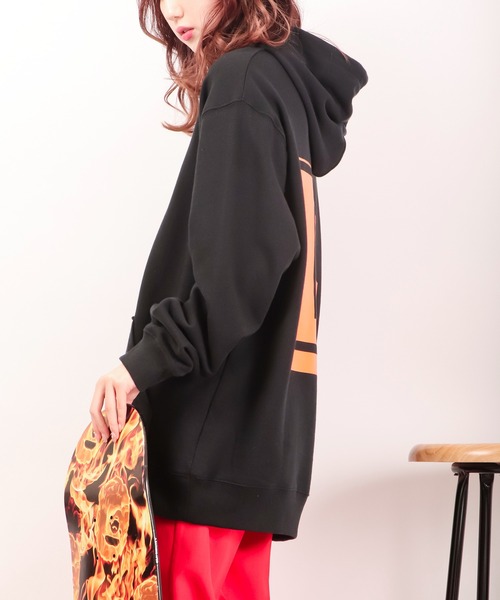 k.u.i(ケーユーアイ)の「MARENGO ビッグサイズカレッジLAカラープルパーカー(パーカー・メンズ・ブルー/ブラック/グリーン/ホワイト・M/L)」の13枚目の写真