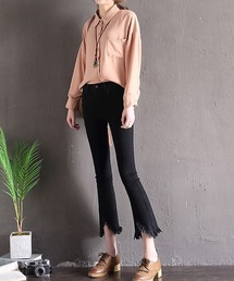 Bifrost（ビフレスト）の「クロップドデニム（デニムパンツ）」