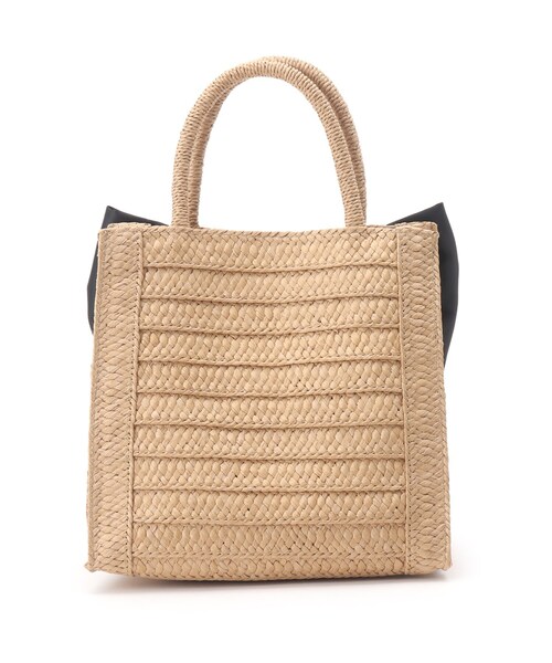 couture brooch（クチュールブローチ）の「◆【リボン好きのあなたに。】ビッグリボンペーパートートバッグ（トートバッグ・レディース・グレー/ナチュラル/ライトベージュ/サンドベージュ・00）」の10枚目の写真