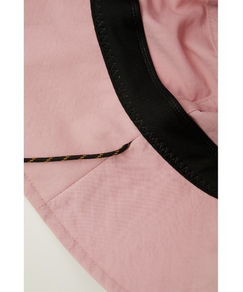 SLY（スライ）の「WATER REPELLING BUCKET HAT バケットハット 撥水加工（ハット・レディース・ブラック/ピンク・FREE）」の14枚目の写真