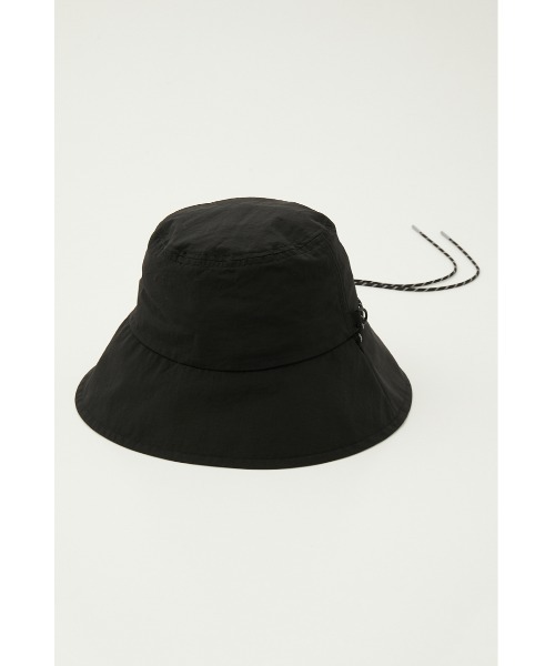 SLY（スライ）の「WATER REPELLING BUCKET HAT バケットハット 撥水加工（ハット・レディース・ブラック/ピンク・FREE）」の3枚目の写真