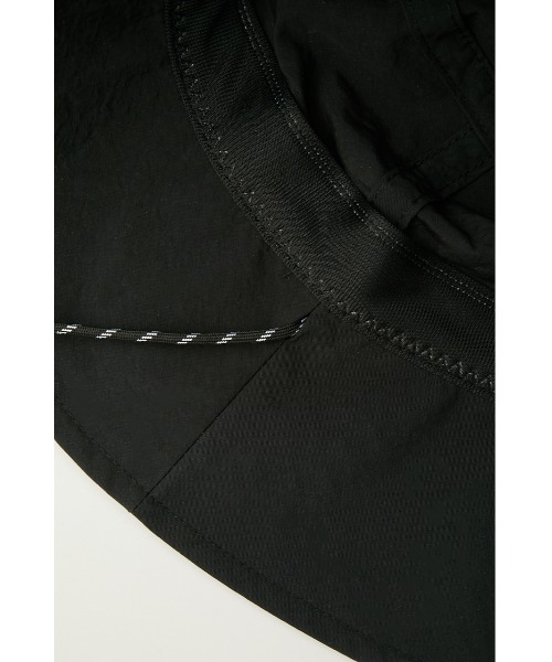 SLY（スライ）の「WATER REPELLING BUCKET HAT バケットハット 撥水加工（ハット・レディース・ブラック/ピンク・FREE）」の10枚目の写真