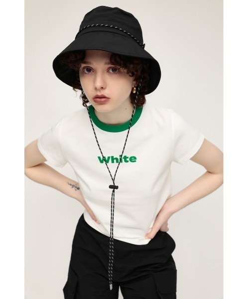 SLY（スライ）の「WATER REPELLING BUCKET HAT バケットハット 撥水加工（ハット・レディース・ブラック/ピンク・FREE）」の13枚目の写真