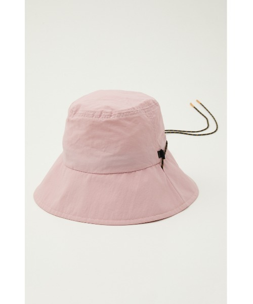 SLY（スライ）の「WATER REPELLING BUCKET HAT バケットハット 撥水加工（ハット・レディース・ブラック/ピンク・FREE）」の9枚目の写真