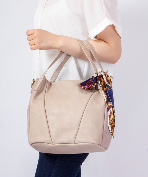 zucchero filato（ズッケロフィラート）の「zucchero filato 2wayハンドバッグ（ハンドバッグ・レディース・ブラウン/グレー/ブラック/ピンク・FREE）」の3枚目の写真