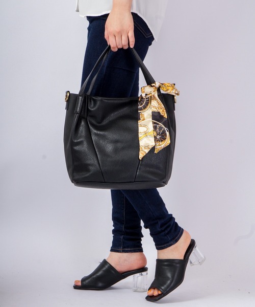 zucchero filato（ズッケロフィラート）の「zucchero filato 2wayハンドバッグ（ハンドバッグ・レディース・ブラウン/グレー/ブラック/ピンク・FREE）」の17枚目の写真