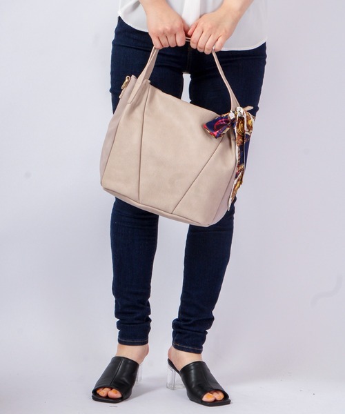 zucchero filato（ズッケロフィラート）の「zucchero filato 2wayハンドバッグ（ハンドバッグ・レディース・ブラウン/グレー/ブラック/ピンク・FREE）」の11枚目の写真