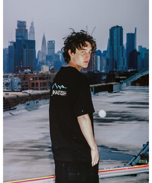 MANASTASH（マナスタッシュ）の「【直営店限定】MANASTASH N.A.U/マナスタッシュエヌエーユー　DIGITAL MOUNTAIN LOGO TEE デジタルマウンテンロゴティー（Tシャツ/カットソー・レディース・ホワイト/ブラック/ターコイズブルー・MEDIUM/LARGE/X-LARGE）」の12枚目の写真