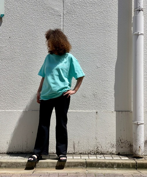 MANASTASH（マナスタッシュ）の「【直営店限定】MANASTASH N.A.U/マナスタッシュエヌエーユー　DIGITAL MOUNTAIN LOGO TEE デジタルマウンテンロゴティー（Tシャツ/カットソー・レディース・ホワイト/ブラック/ターコイズブルー・MEDIUM/LARGE/X-LARGE）」の19枚目の写真